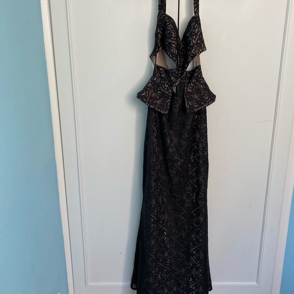 Lace BCBG gown